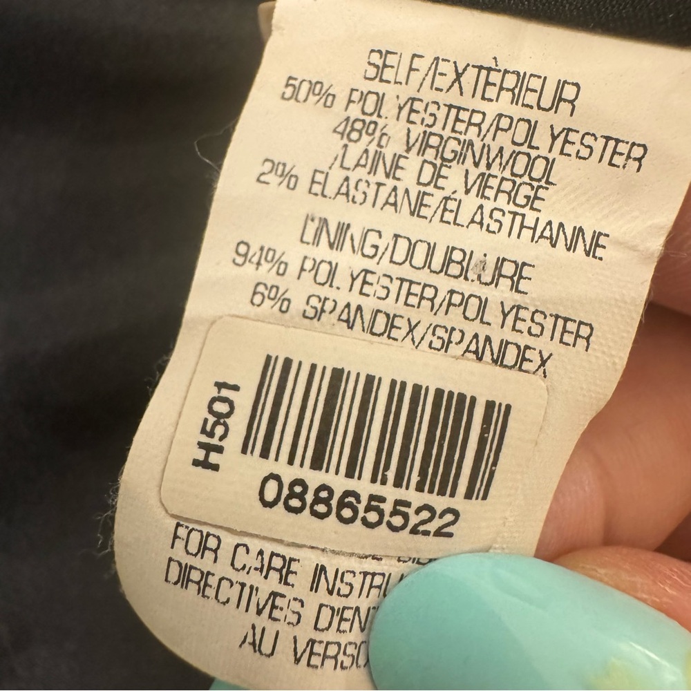 Theory Black Blazer. Sharp Cut! Sz 4 - image 8